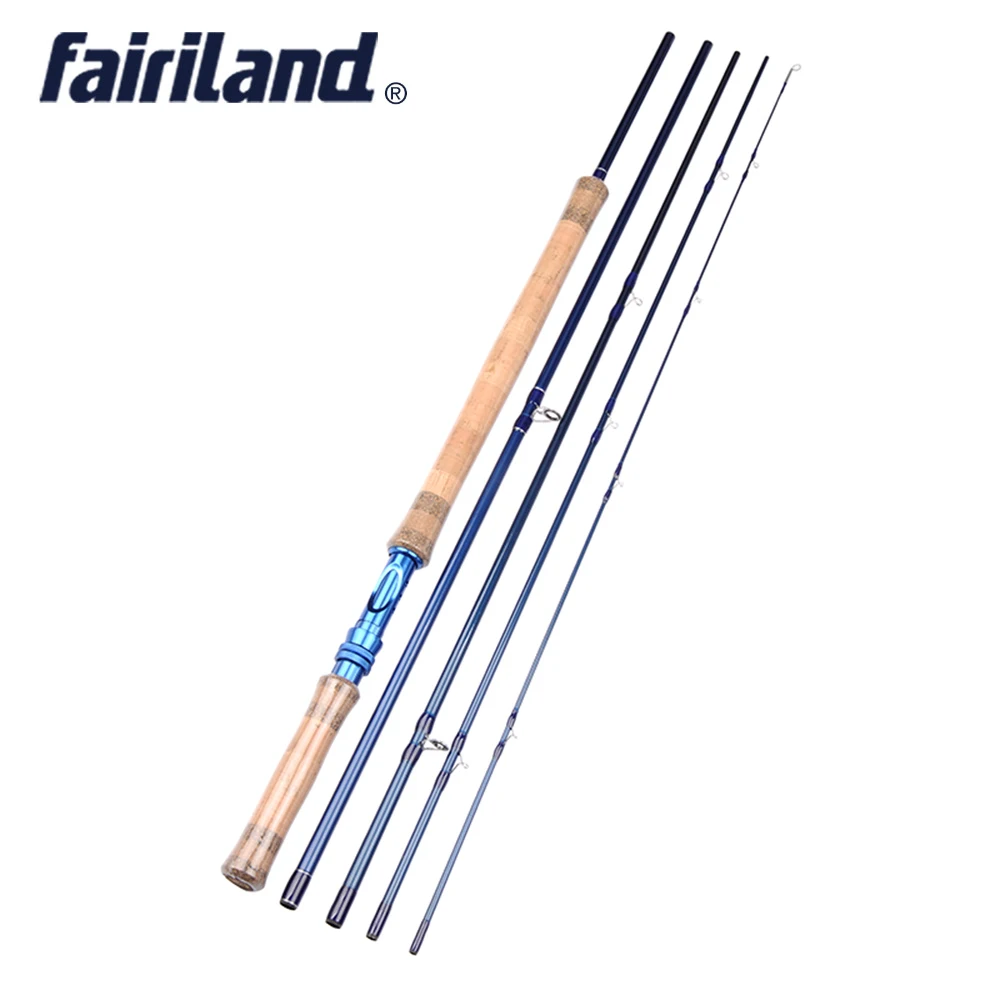 Fairiland Fly Fishing Rod 5 Sections 11.2ft/3.4M 8/9 Full Aluminum