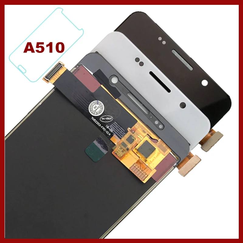 

With Brightness Control A510 LCD for SAMSUNG Galaxy A5 2016 A510 A510FD A510F A510M LCD Display Touch Screen Digitizer Assembly