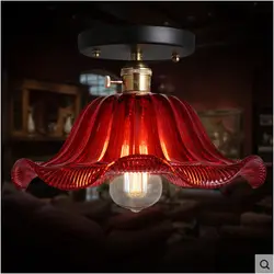 Поставка через границу американский кантри стеклянный купол свет коридор свет фойе свет цветок лотоса форма крыльцо огни