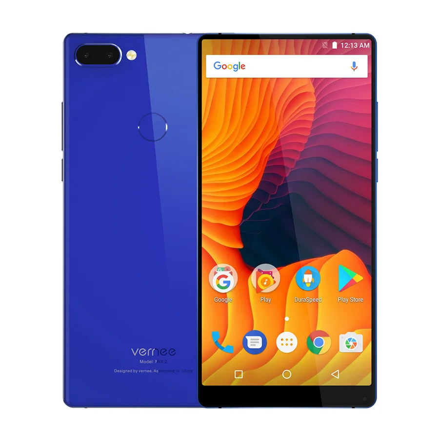 Vernee MIX 2 4G LTE мобильный телефон 6,0 ''18:9 FHD Android 7,0 MT6757CD Восьмиядерный 4 Гб ram 64 Гб rom 4200 мАч 13 МП Двойная камера