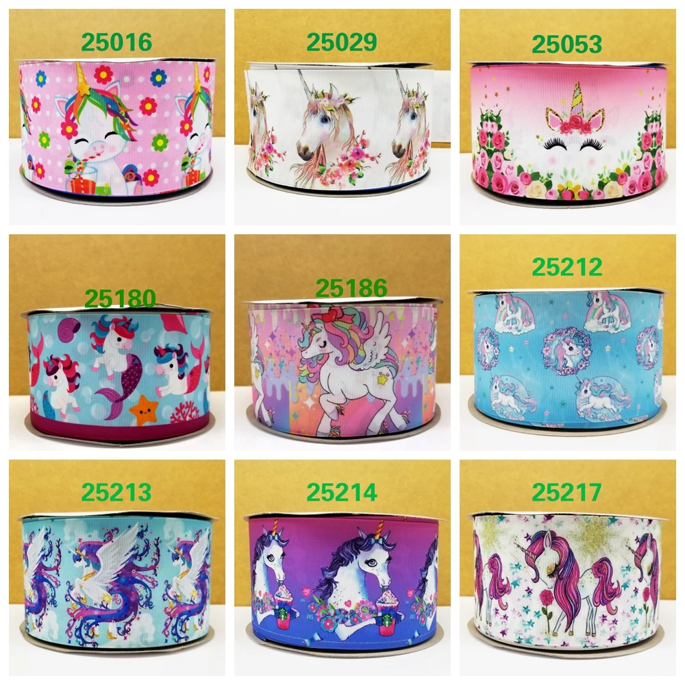 

Free shipping 2018 new arrival ribbons Hair Accessories ribbon 10 yards printed grosgrain ribbons 25016