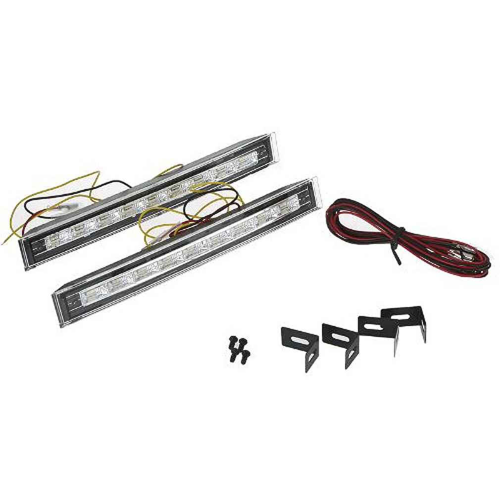 

10x) 2Pcs 9LED Super Bright White DRL Car Daytime Running Light