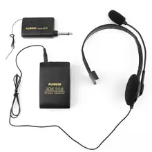 Мини беспроводной VHF этап петличный лацкан гарнитура микрофон системы микрофонный передатчик FM наушники микрофонный передатчик