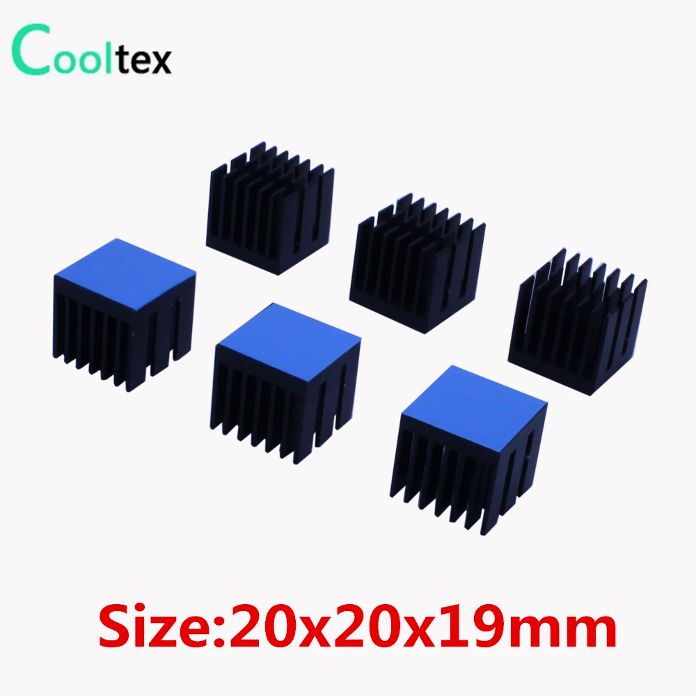 12 Pcs Silver Aluminum Radiator Heatsink Heat Sink Cooling Kit