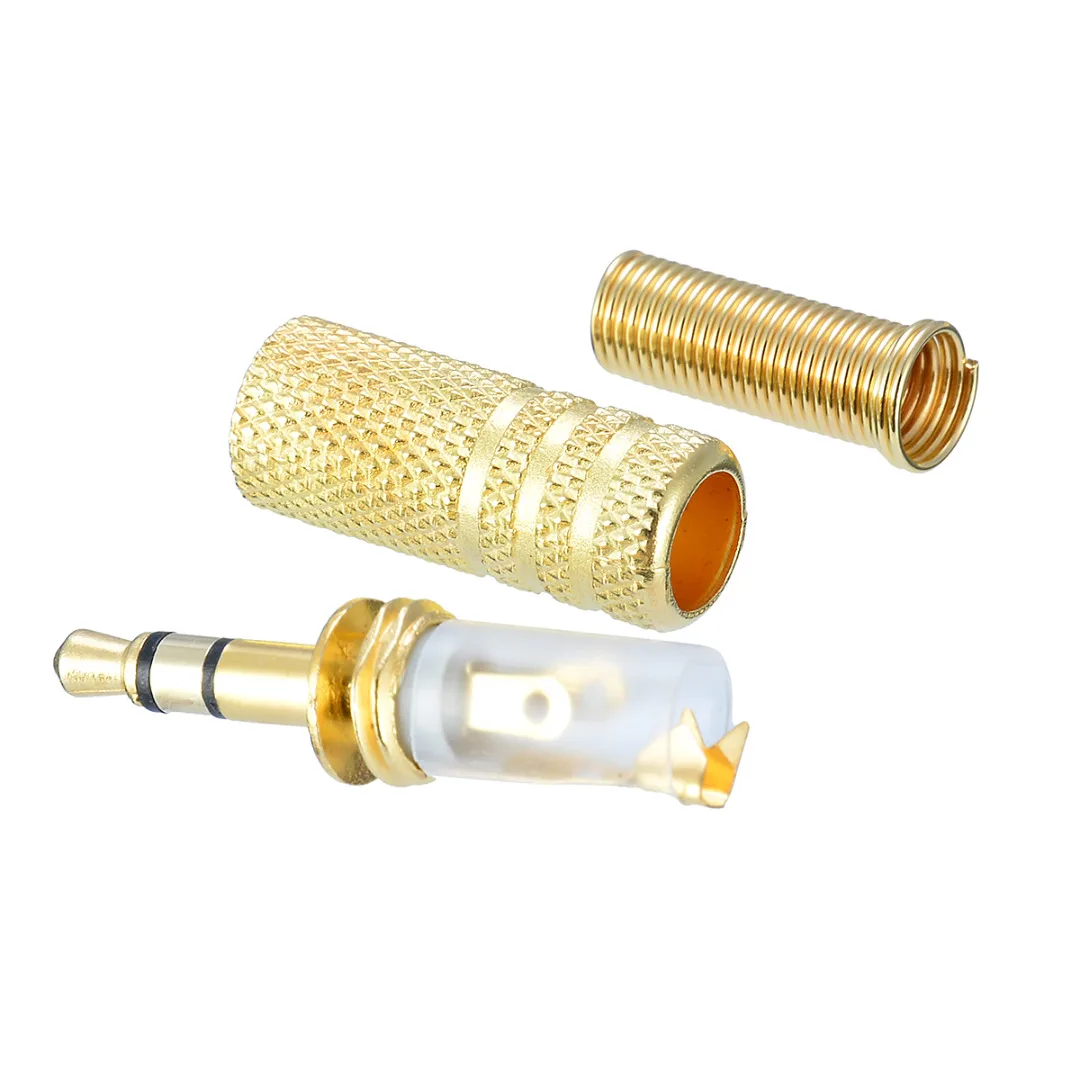 5 шт./упак. 3,5 мм 3-полюсный штекер коаксиальный кабель для наушников аудио разъем Разъем ремонт припоя для наушники Динамик Jack