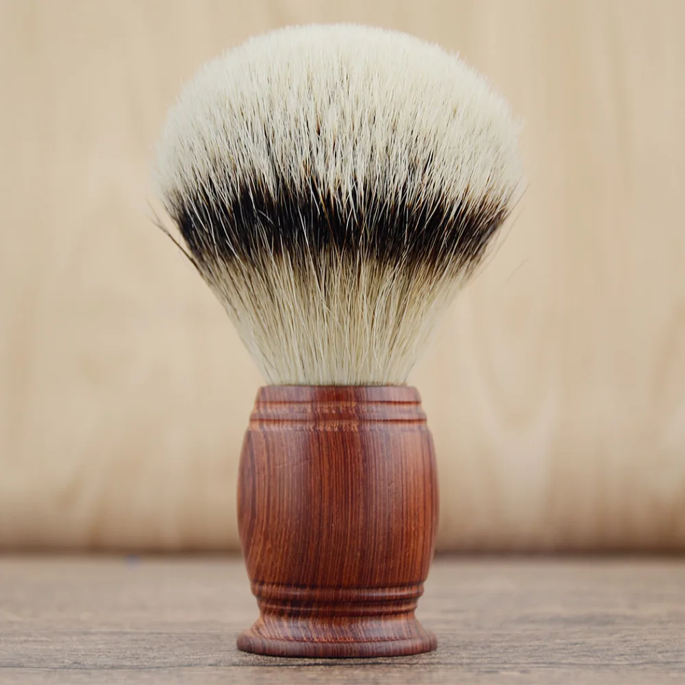 ZY HUGE SILVERTIP Badger Hair Shaving Beard Brush Rosewood Handle Men