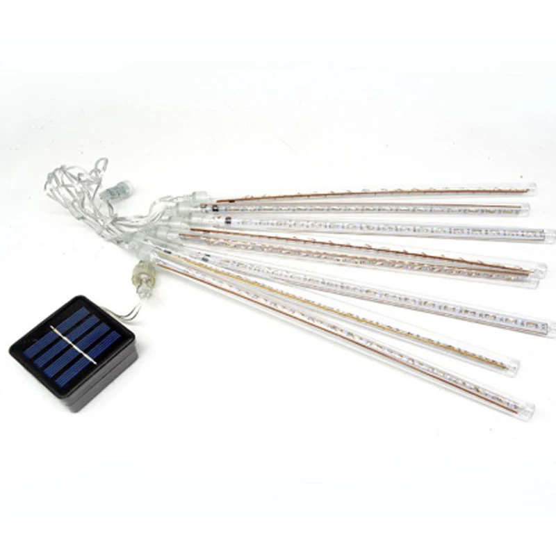 LED Solar Lamp Outdoor Meteor Shower Rain LED String Lights Waterproof For Christmas Wedding Party Decoration Led Light String  (2)