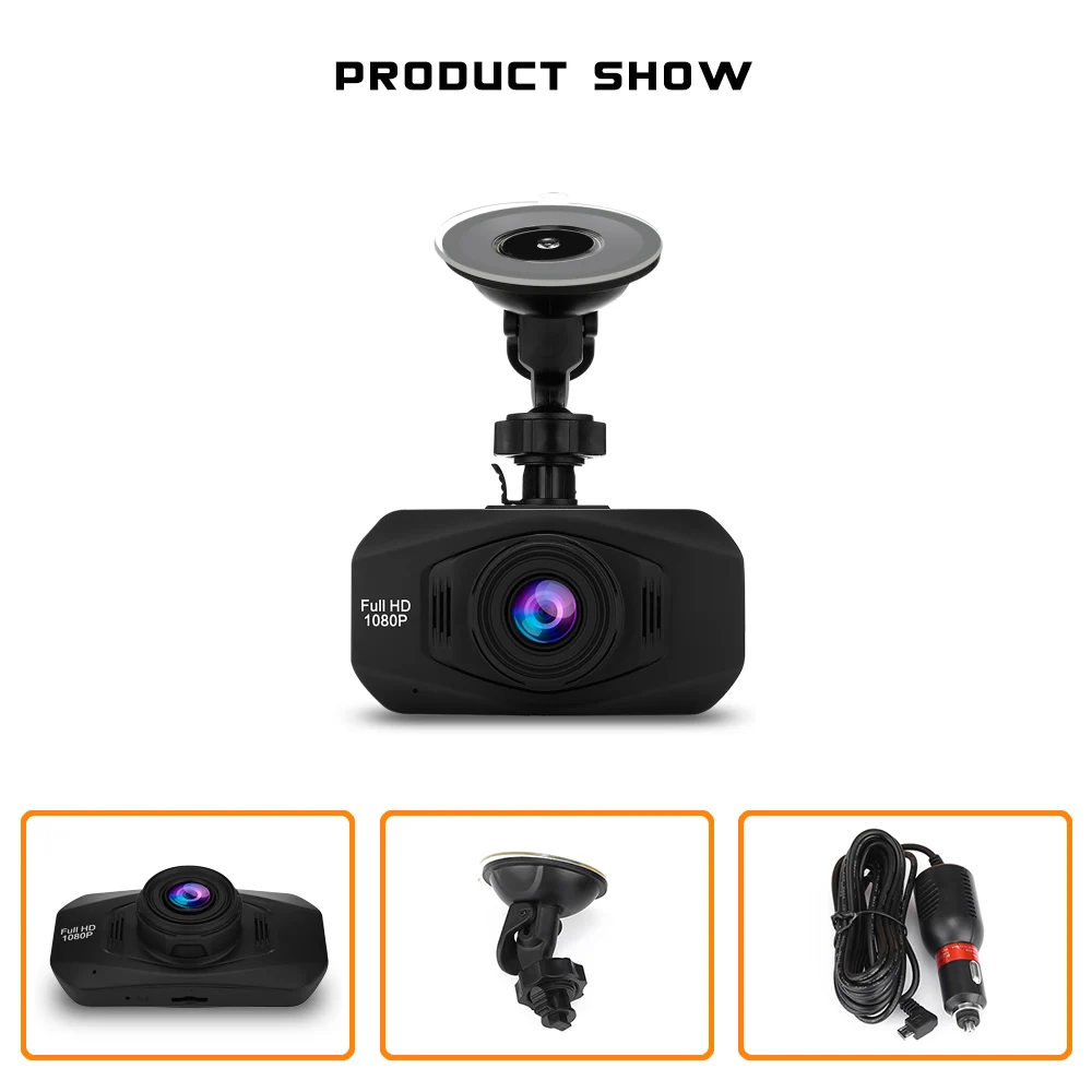

Clearance R800 WiFi Car Hidden Dash Cam Car DVR 2.5 Inches 1080P Full HD WDR Portable Car Driving Video Recording