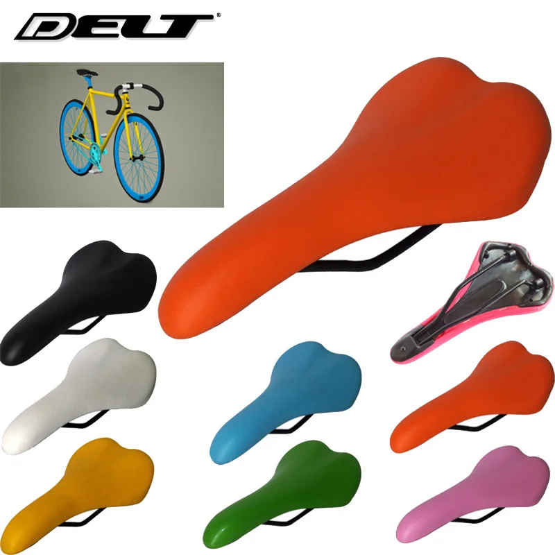 

1pcs Fixed gear Mountain MTB BMX Road Cycling bike Bicycle saddle soft cushion white black red blue green orange pink gold