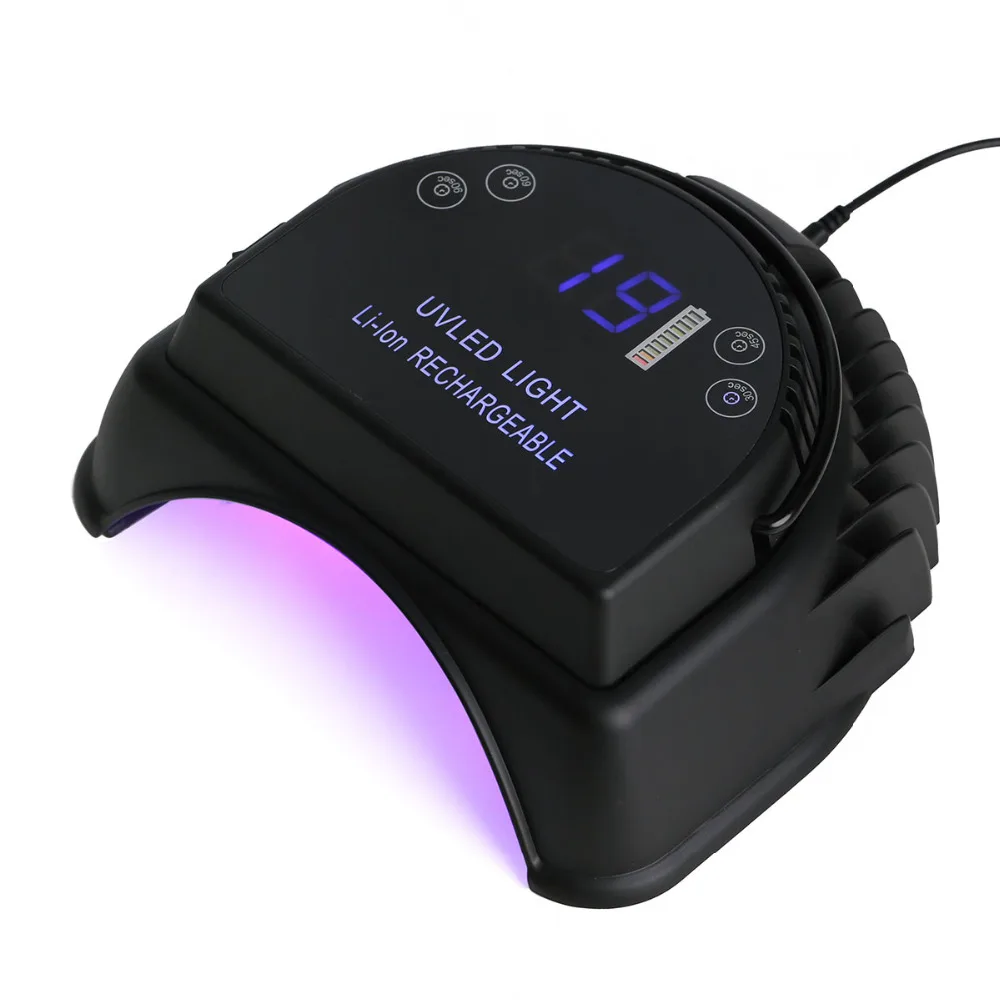УФ светодиодная лампа для ногтей, Сушилка для ногтей с литиевой батареей, оборудование для фототерапии
