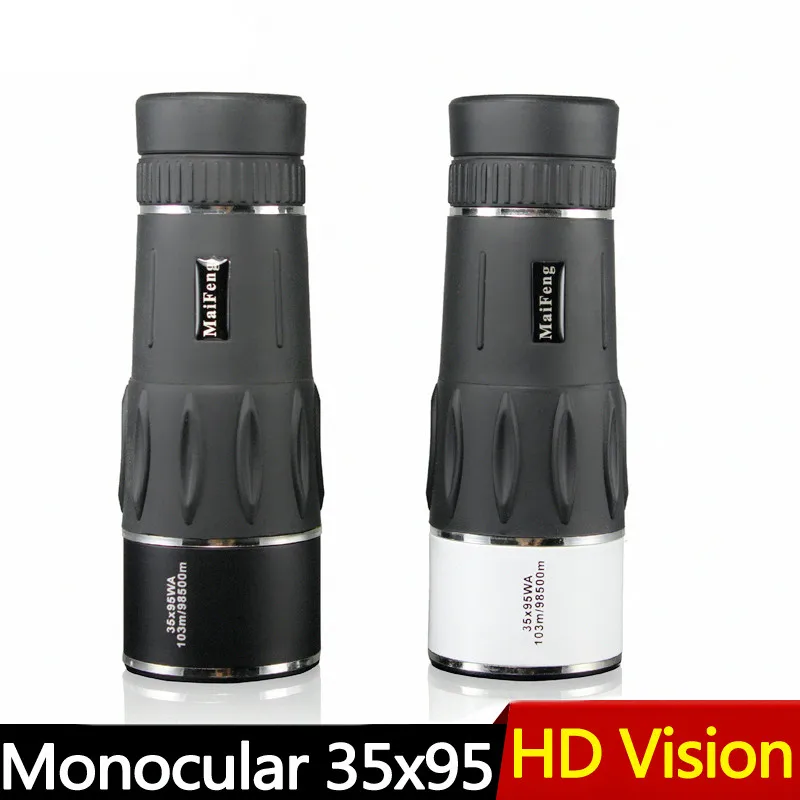 جديد 35X95 الصيد أحادي التكبير HD تلسكوب السفر عالية الطاقة التكبير جودة مناظير مراقبة الطيور Monoculo المنظار