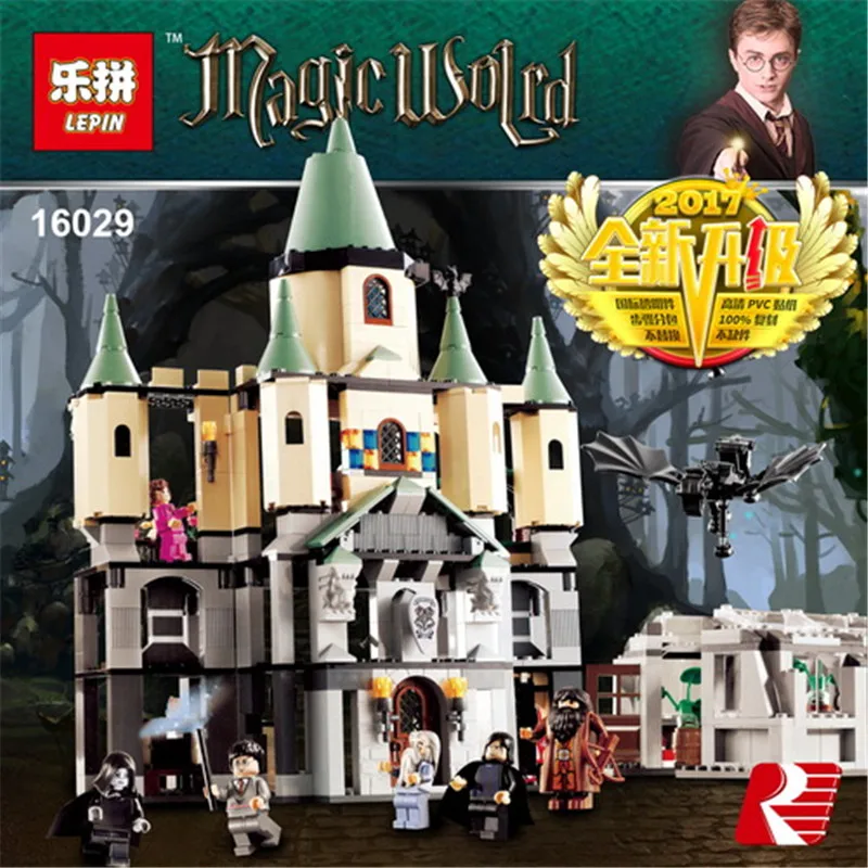 

Lepin 16029 Movie Series The magic Hogwort Castle Model set Building Blocks Bricks Educational Birthday Toys for Children 5378