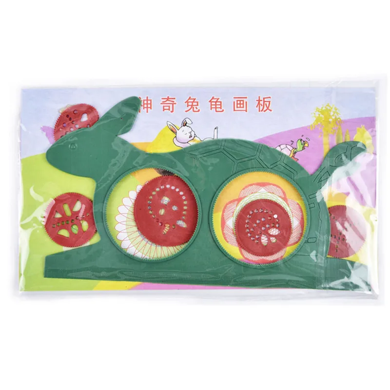 Drawing Lovely Drawing Board Creativity For Children Spirograph Magic Educational Children's Creativity Toy Turtle Rabbit Kids Drawing Lovely Drawing Board Creativity For Children Spirograph Magic Educational Children's Creativity Toy Turtle Rabbit Kids