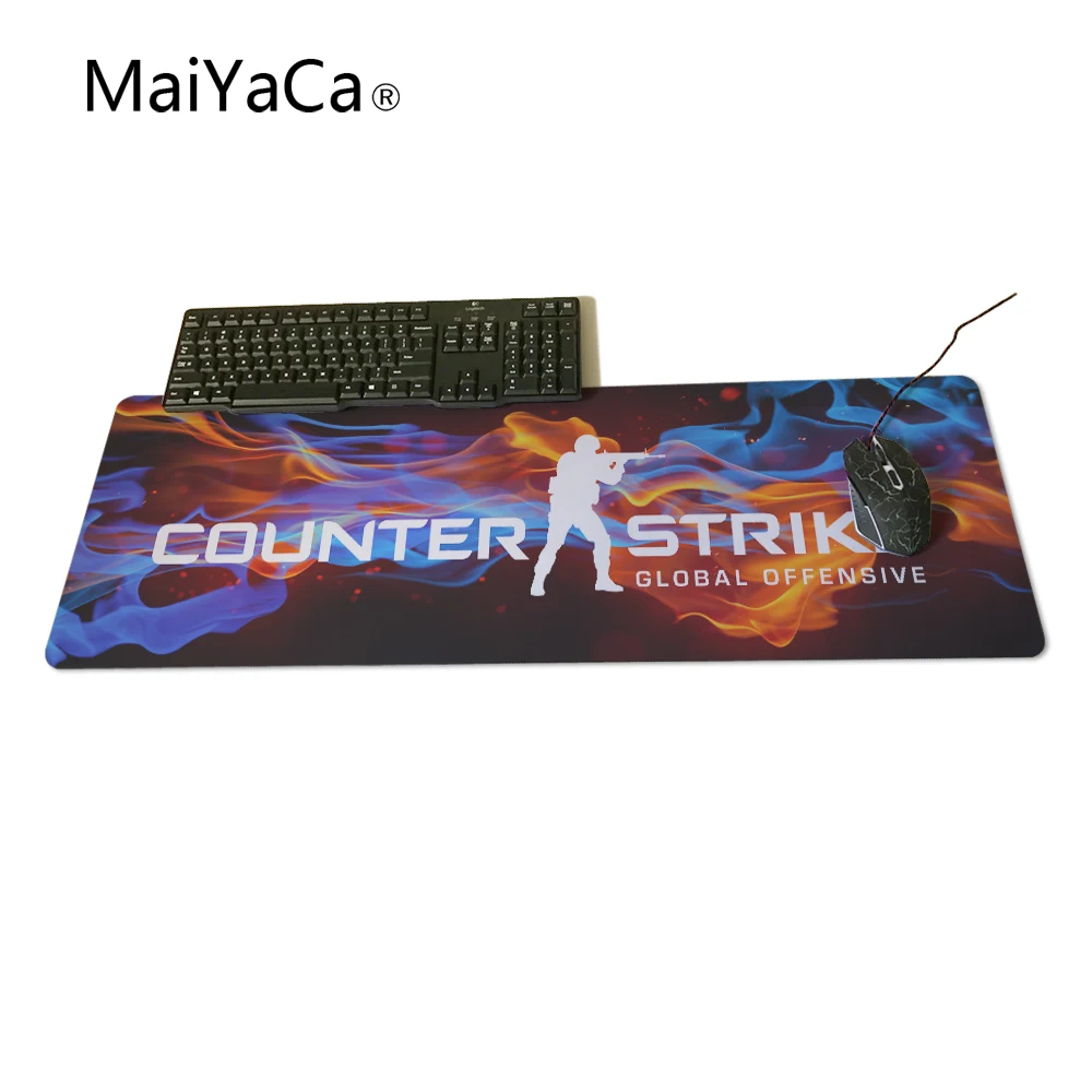 MaiYaCa высококачественный прочный большой игровой Противоскользящий коврик для мышки с аниме Countter Strike Monster обои резиновые коврики для мыши