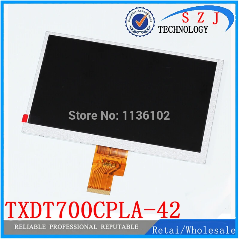 

Original 7'' inch(1024*600) 40pin LCD display 100% New display Tablet PC LCD screen TXDT700CPLA-42 TXDT700CPLA Free shipping