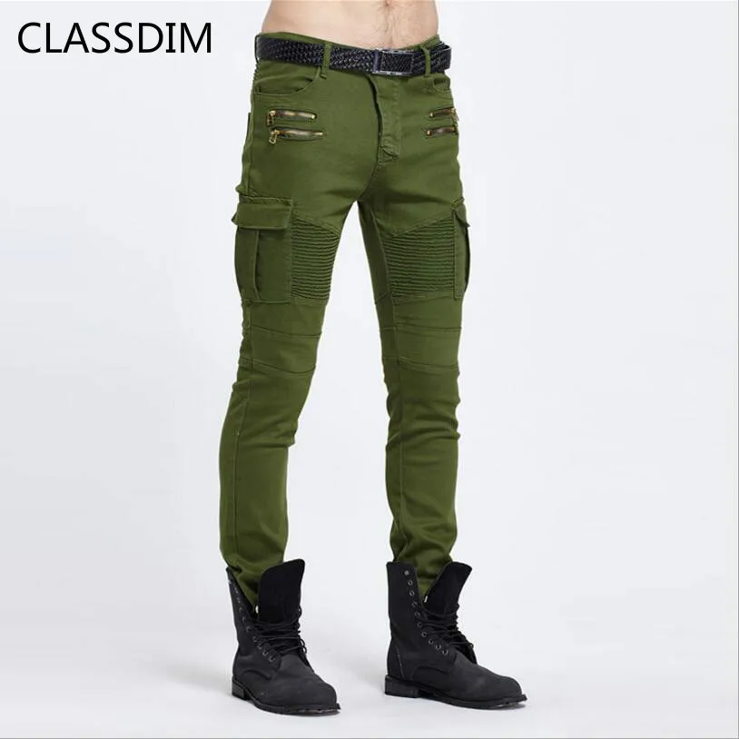 biker style jeans mens