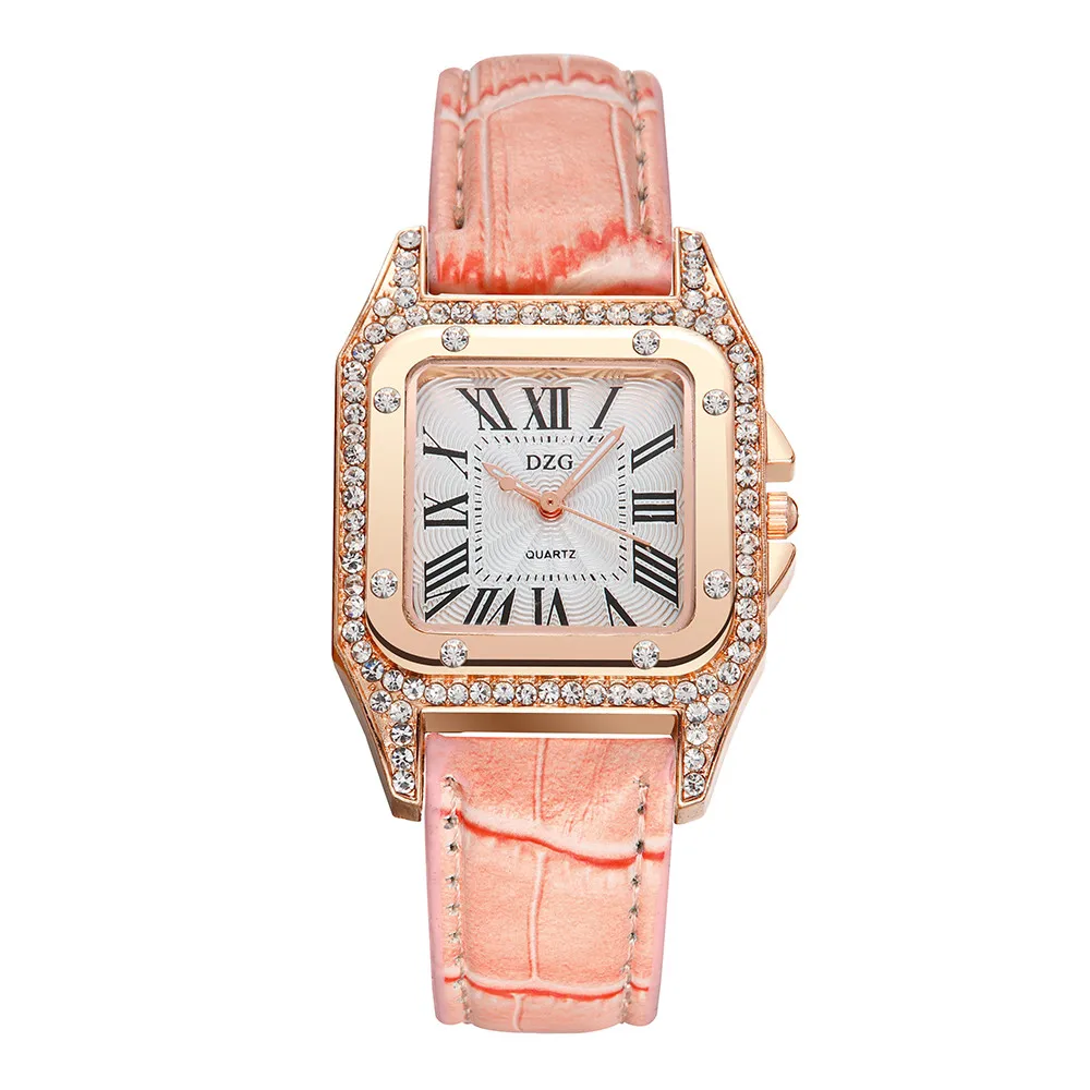 

Hot Sale men's Fashion Color Strap Digital Dial Leather Band Quartz Analog Wrist Watches Relogio Feminino Dropshipping HK&50