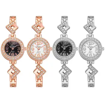 

Lvpai Analog Wristwatch New Fashion Rhinestone Watches Women Luxury Stainless Steel Quartz Watch Alloy Quartz Watch Gift