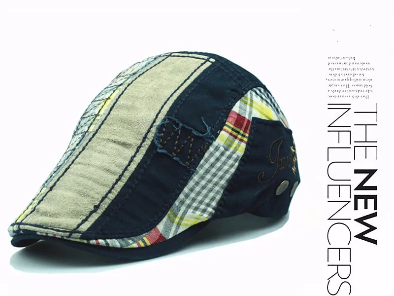 patchwork beret 