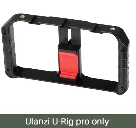 Ulanzi U-Rig Pro смартфон видео Риг мобильный Vlogging Filmmaking стабилизатор с 1/4 винтом Холодный башмак крепление для iPhone Xiaomi - Цвет: U-rig only