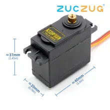 1 шт./лот MG995 55g сервоприводы цифрового металлического подшипника Шестерни rc автомобиль robot серво