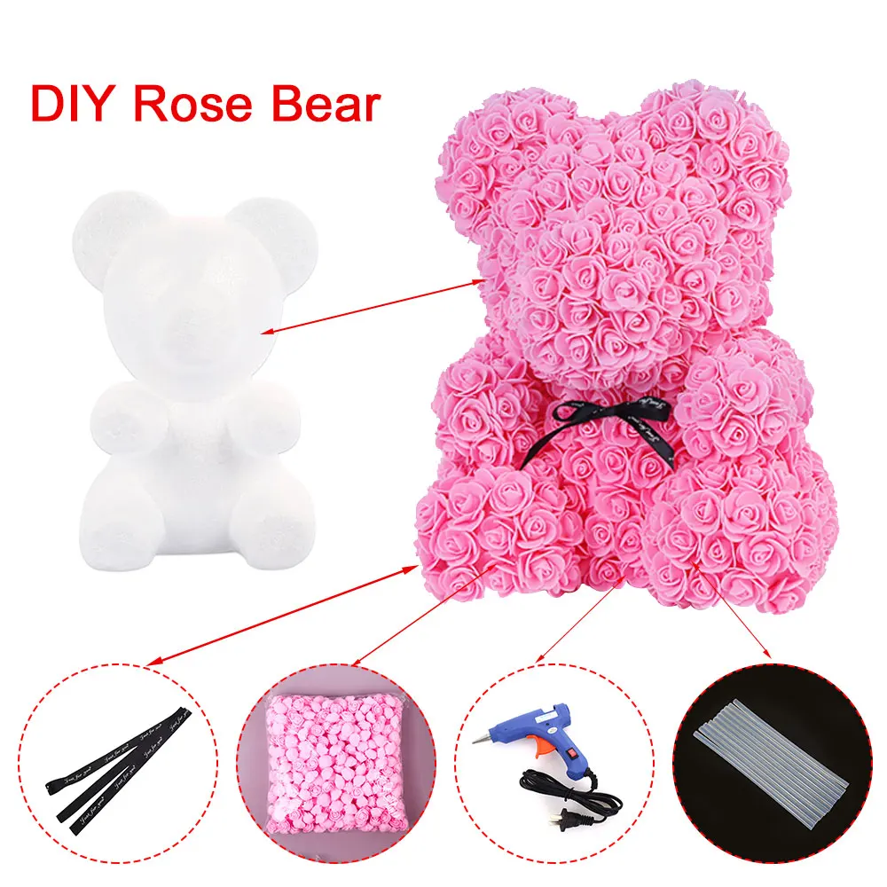 diy rose bear