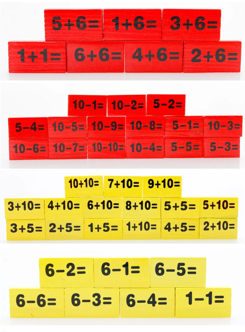 Цветные домино детские игрушки деревянный Монтессори Обучающие детские математические игрушки Раннее Обучение домино Игры Подарочные блоки наборы