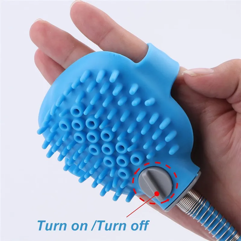 Make bath time a breeze with our Multi-function Dog Bath Sprayer! This convenient device gives you a gentle shampoo, massager, and drying nozzle to easily wash and dry your furry friend. No more struggling with soaps and towels - just hook it up and get grooming!