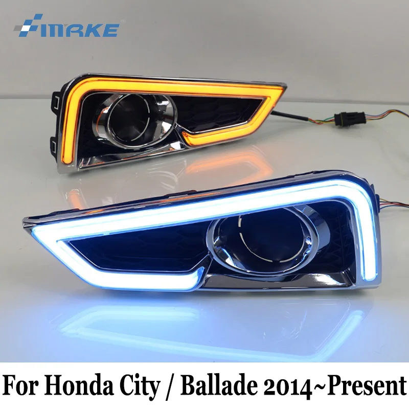 SMRKE DRL For Honda City / Ballade / Grace GM6 2014Present / Car Daytime Running Lights