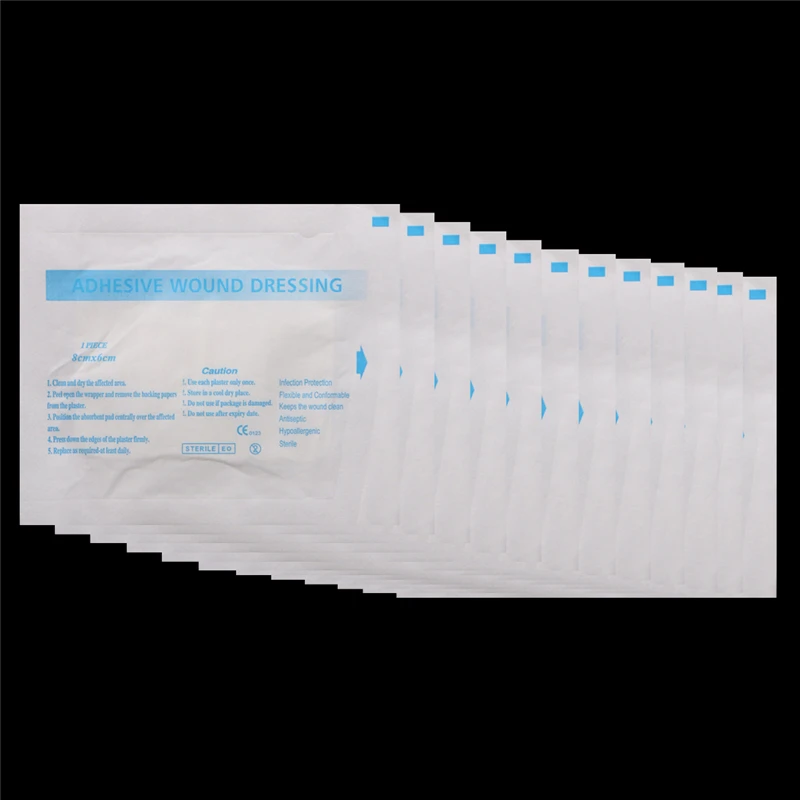 

1Pc Breathable Comfortable Non-woven Wound Dressing Band aid Bandage Large Wound Medical Adhesive