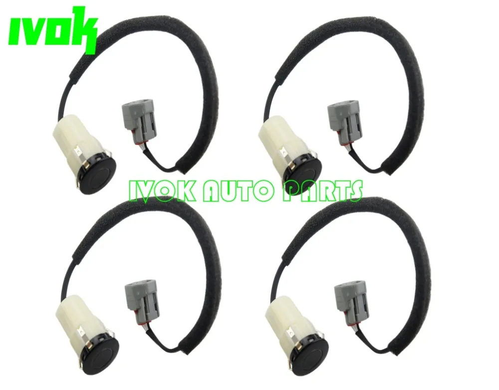 4 Упак. Парктроник PDC Датчики Для Toyota RAV4 2011 2012 2013 Черный Коричневый 89341-YY040 89341YY040