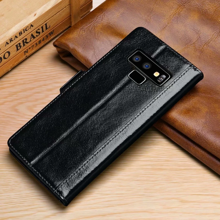 genuine leather flip case (1)