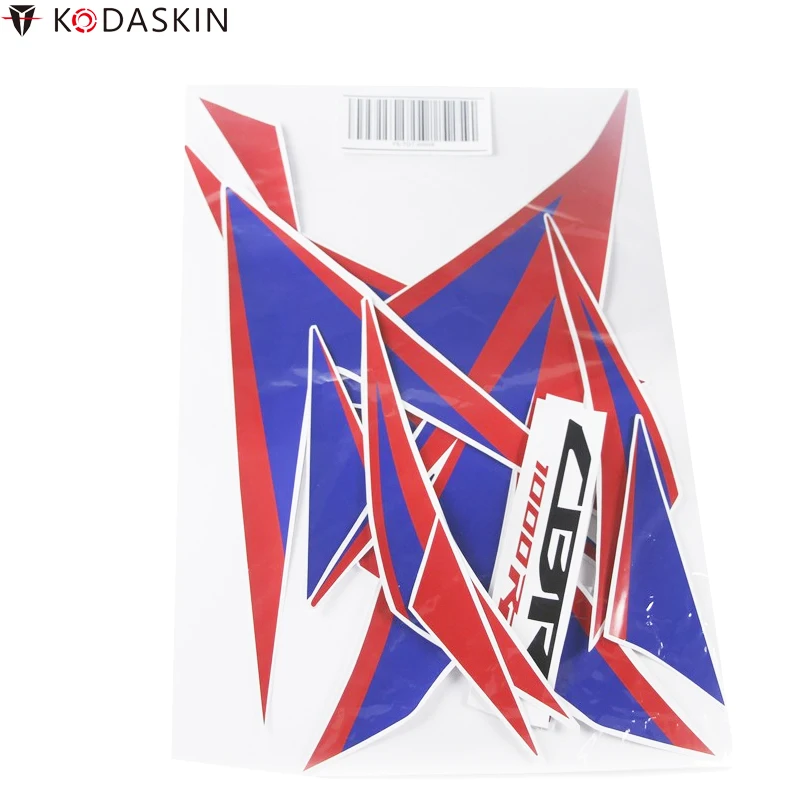 KODASKIN Motorcycle Fairing Stickers Emblem CBR Decals for Honda