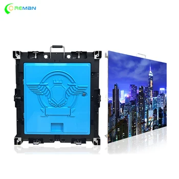 

640*640mm 256*256 pixels Die-cast Aluminum Cabinet Rental Full color video LED display screen P2.5 P3 P4