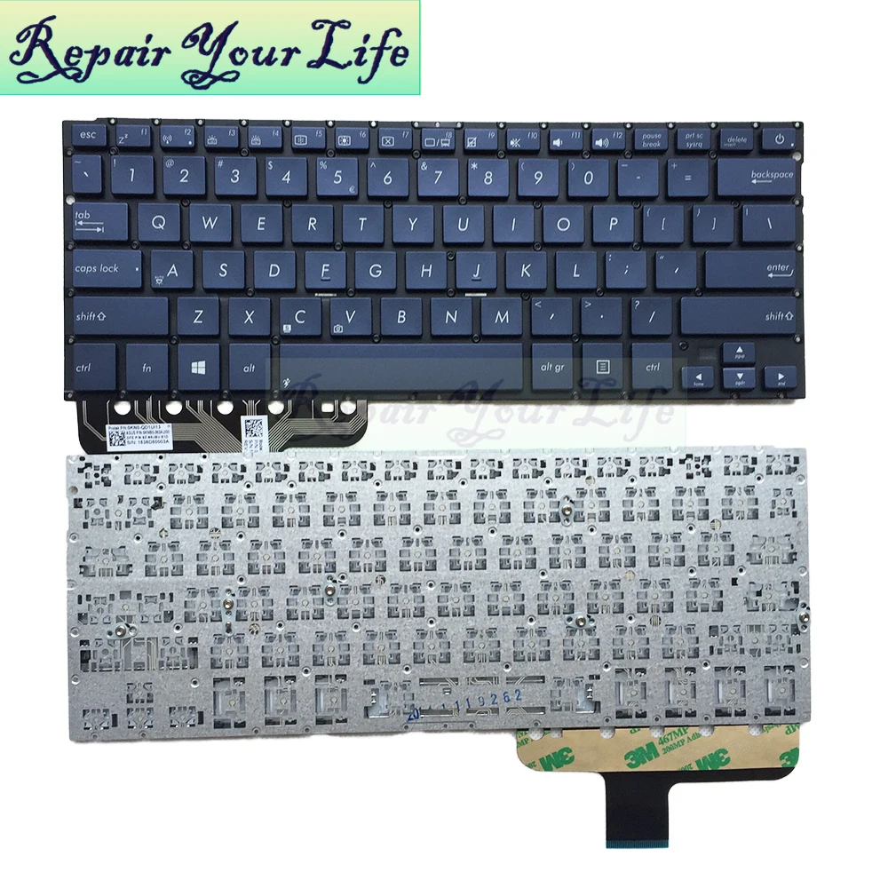 

Repair You Life Laptop keyboard FOR Asus FOR ZenBook UX301 UX301LA UX301LA-DH71T UI layout replacement keyboard original and new