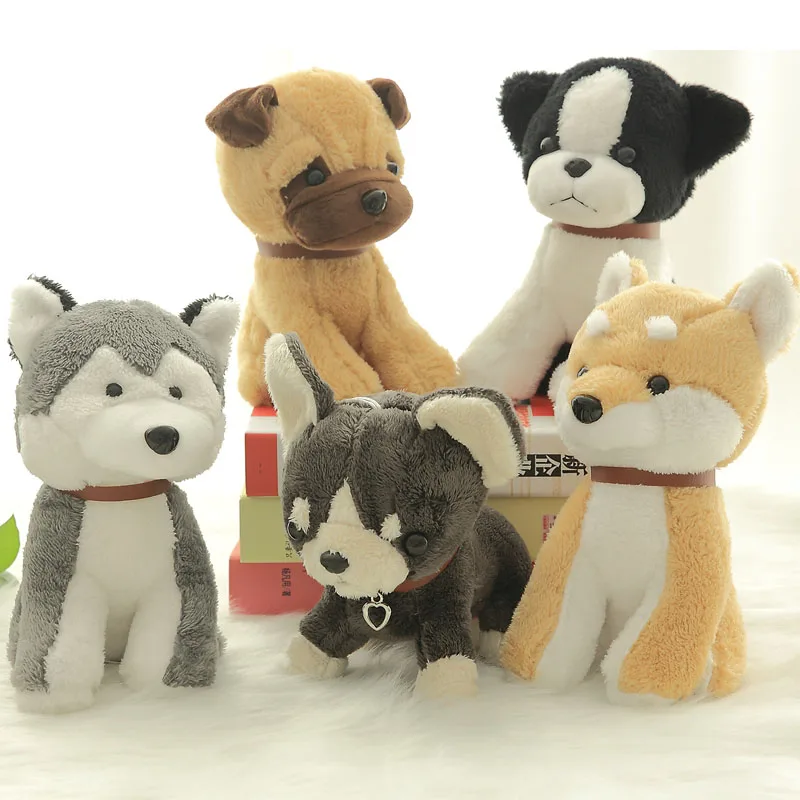 husky plush pattern
