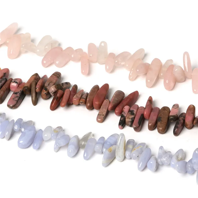 38cm/Str 10-30mm Approx 50pcs Chips Beads Freeform Gravel In Beads Natural Stone Beads For Jewelry Making Bracelet Strand DIY