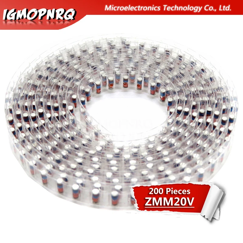 200 шт. ZMM 20V LL34 туннельный диод с поверхностным монтажом посылка 1/2W 0 5 w чип