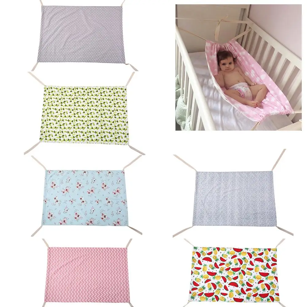 

Infant Baby Cotton Fashion Floral Fruits Pattern Hanging Sleeping Bed Hammock for stroller accessories