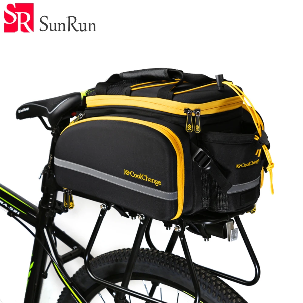 

CoolChange Bike Bag Mountain MTB Road Multi Cycling Bag Bicycle Seat Bag Rear Trunk Back Riding Travel Panniers Accessories