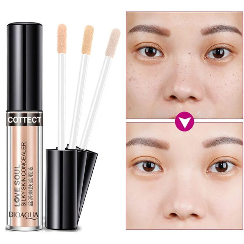 

New Hide Blemish Dark Circle Face Concealer Liquid Cream Stick Lipgloss Makeup Primer Cover Pore Wrinkle Foundation Base Lasting