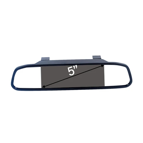 SINOVCLE Автомобильное зеркало заднего вида монитор HD видео Авто парковочный монитор TFT ЖК-экран 4,3 или 5 дюймов дисплей с розничной коробкой - Цвет: 5 Inch