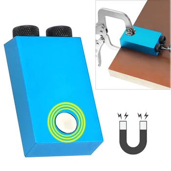 

15 Angle Woodworking Guide Positioner Kit 6/8/10MM Oblique Hole Locator Positioner Drilling Bits Jig Clamp Woodworking Kit