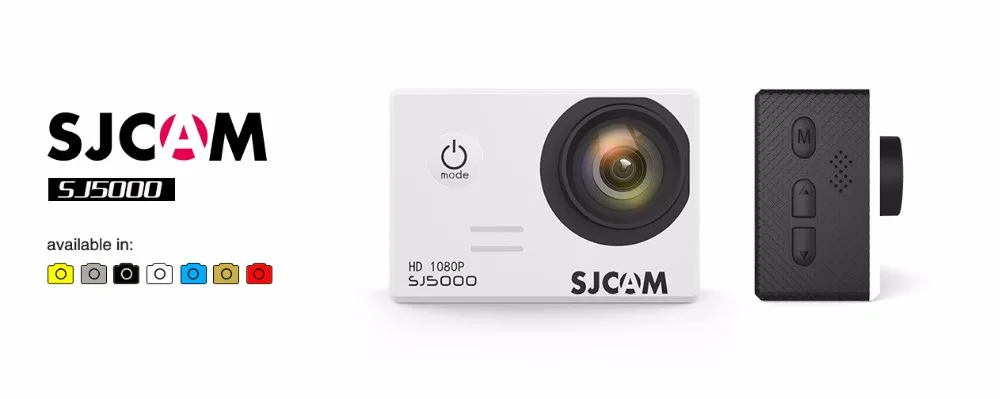 Спортивная Экшн-камера SJCAM SJ5000 Series SJ5000 и SJ5000 wifi и SJ5000X Elite wifi 4K Gyro