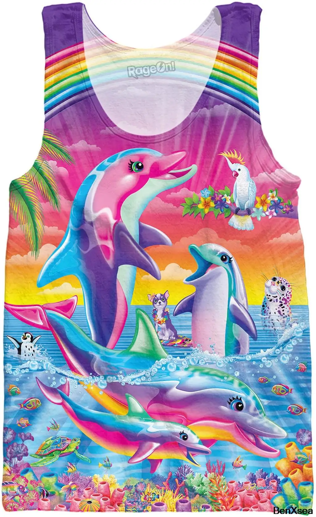 Lisa Frank Aliens/Skye/Hunter/Форрест, майка с 3d принтом, майка унисекс, трикотажные майки, рубашка размера плюс