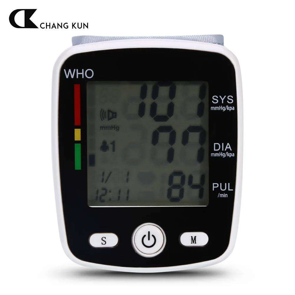 CHANGKUN CK W355 Health Care Automatic Voice Digital LCD Wrist Cuff