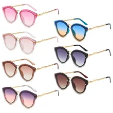 Новые поступления, женские и мужские Модные Винтажные Солнцезащитные очки неправильной формы, очки в стиле ретро, унисекс, для улицы, анти-УФ очки для водителя