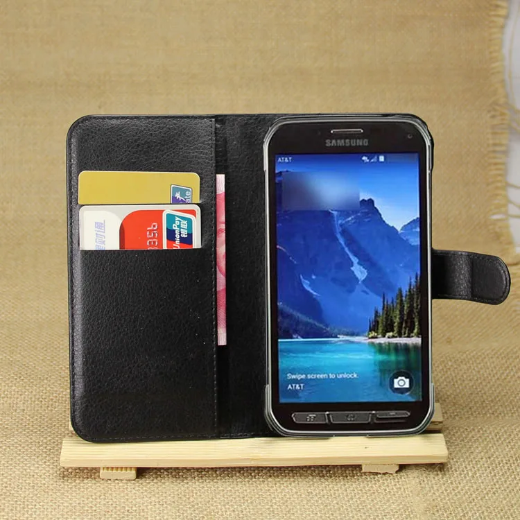 Модный чехол Кошелек из искусственной кожи для Samsung Galaxy S5 Active G870 защитный книжка
