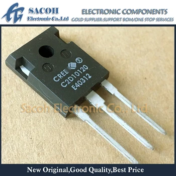 

Free Shipping 10Pcs C2D10120D C2D10120 TO-247 10A 1200V Sic Silicon Carbide Schottky Diode