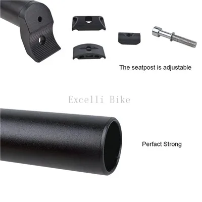 Suspension Seatpost Aluminum Alley more long 580mm 480mm Silve More Lighter Bike Seatpost 05